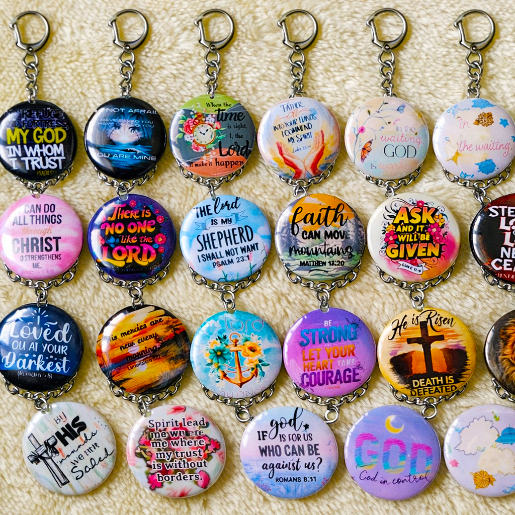 Button Keychains